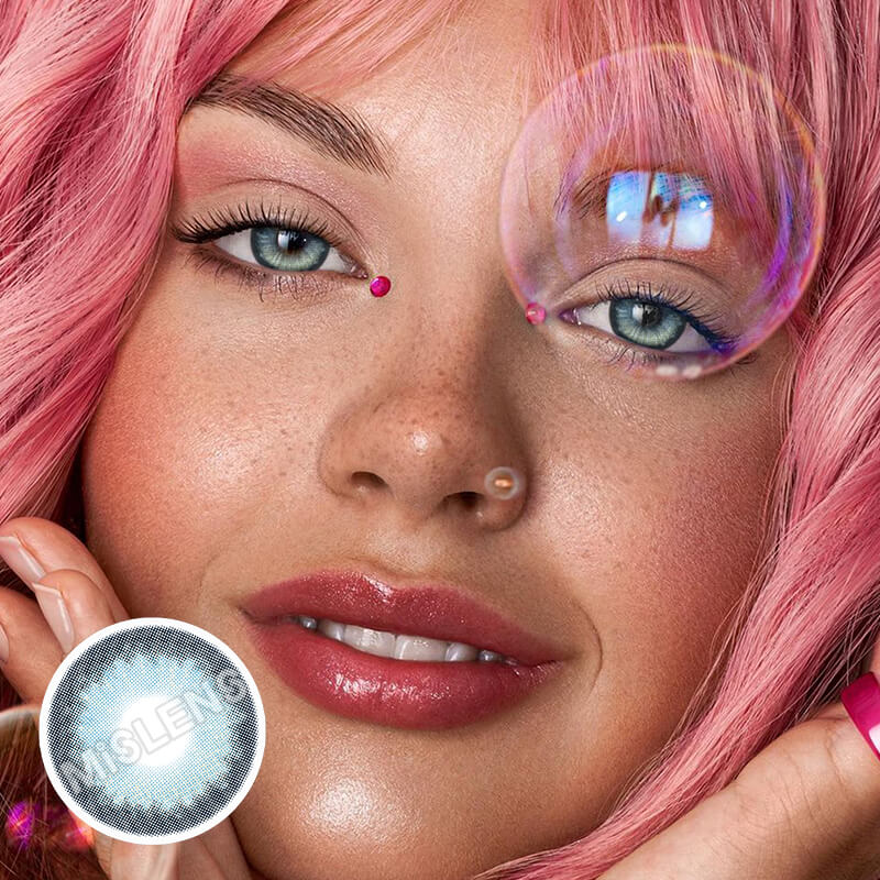 Mislens Ballet Gaze Swan Lake color contact Lenses for dark brown eyes