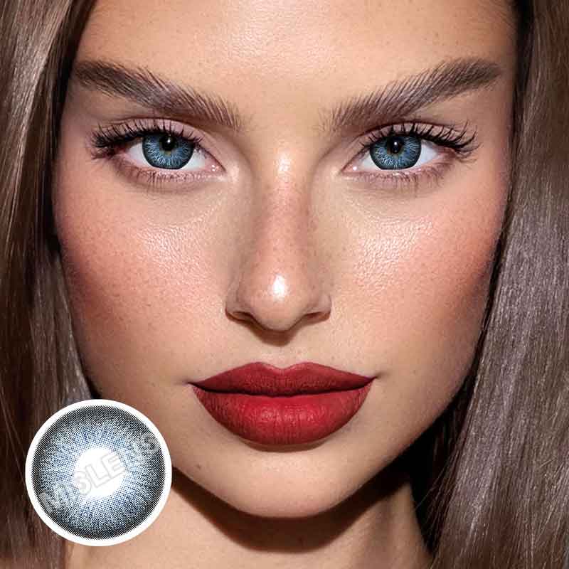 【New】Mislens Night Storm  color contact Lenses for dark brown eyes