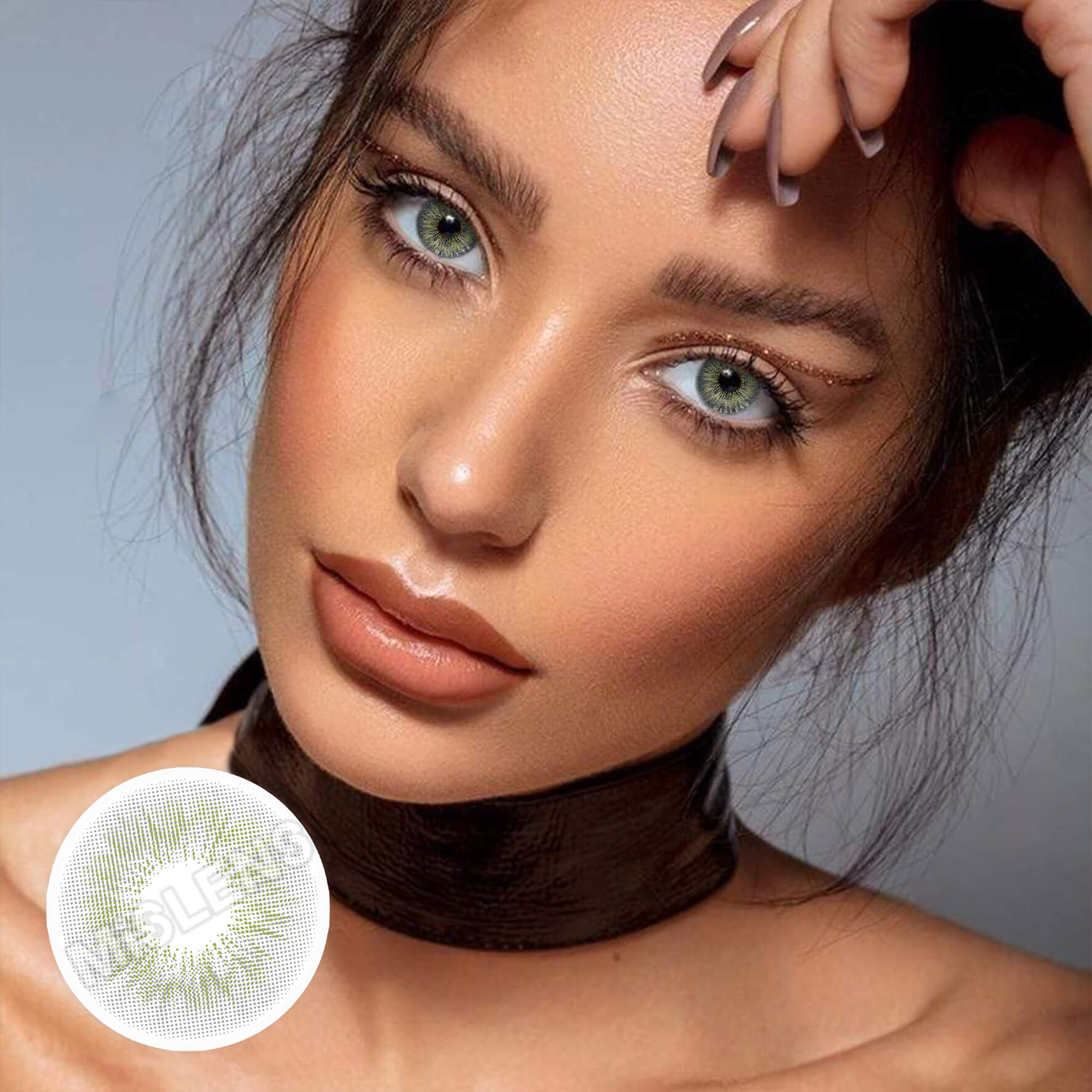 Mislens Sun Kiss Girls Bella color contact Lenses for dark brown eyes