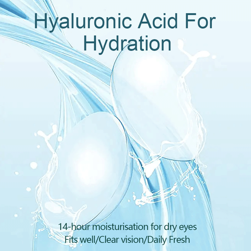 【Prescription】Mislens 30Pcs Clear Daily Contacts color contact Lenses for dark brown eyes