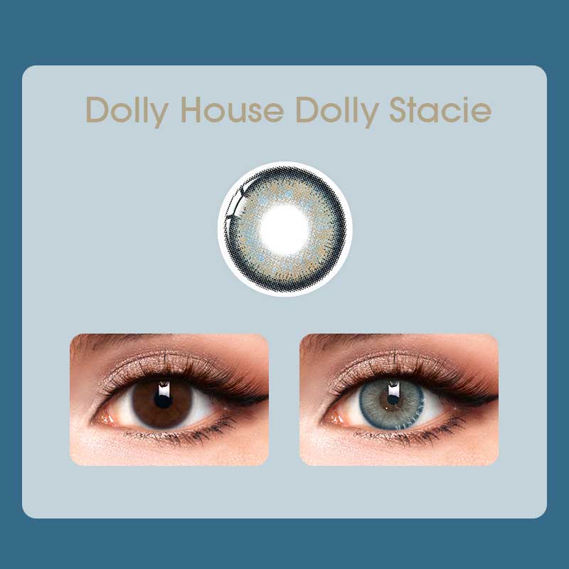 Mislens Dolly Stacie color contact Lenses for dark brown eyes
