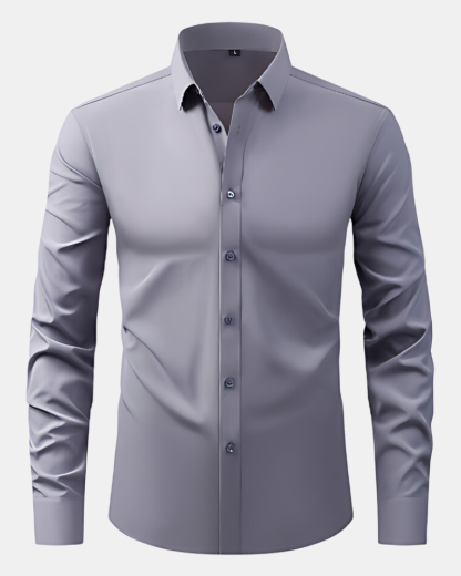 （Buy 2 Get 1 Free）Men's stretch executive shirt