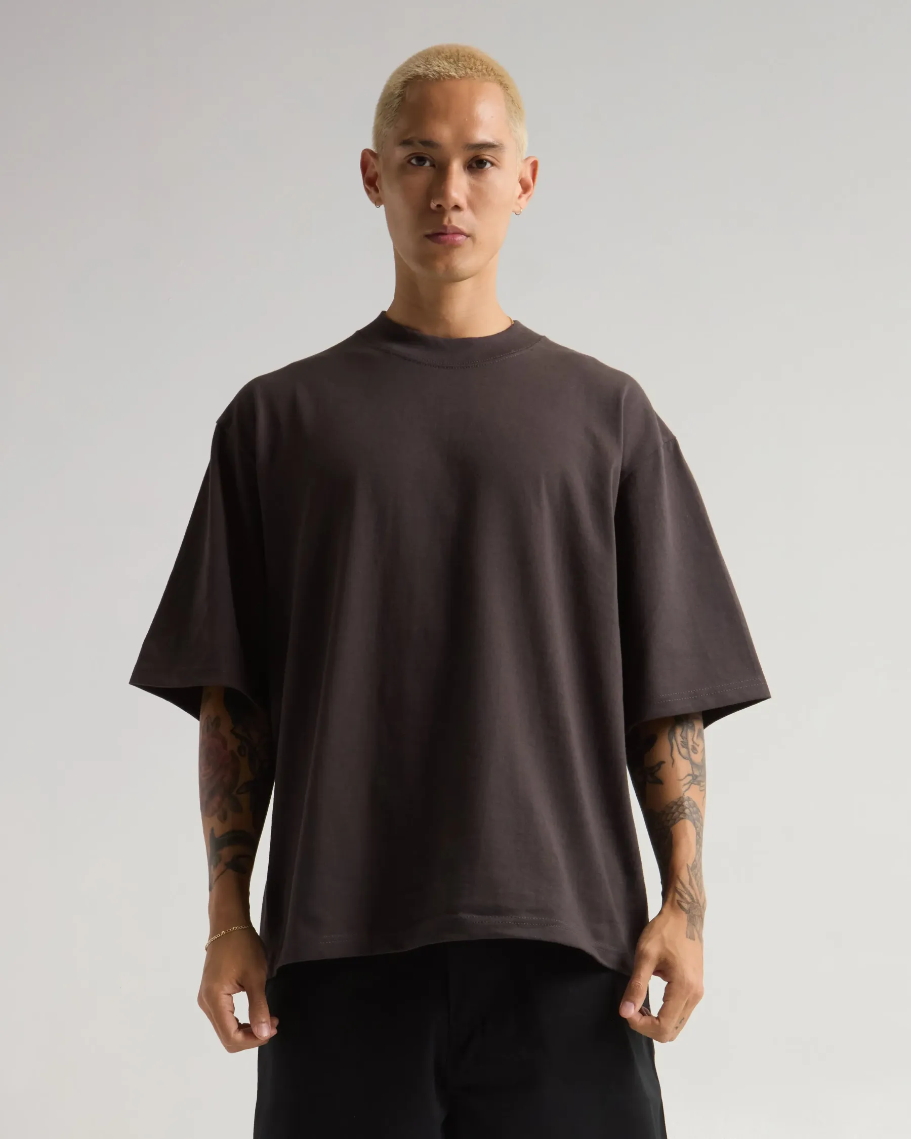 7.5oz Max Heavyweight Oversized Short Sleeve Casual Streetwear