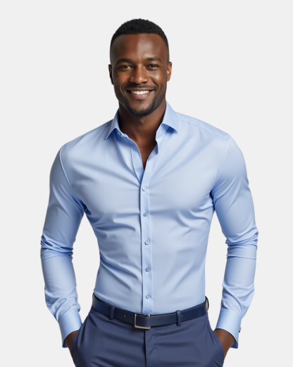 （Buy 2 Get 1 Free）Men's stretch executive shirt