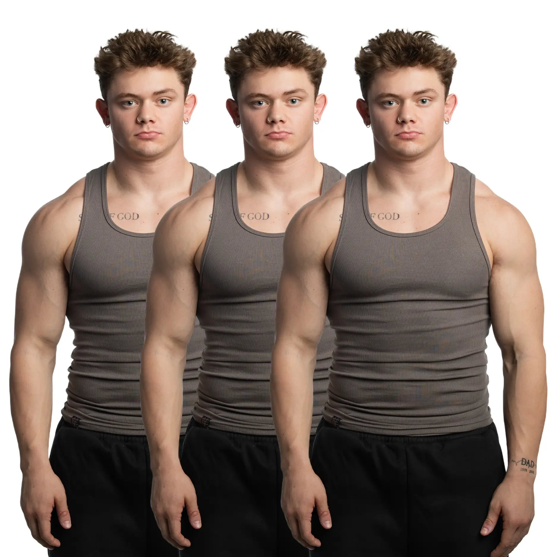 EKKO Beaters Tank Top - True To Size | 370+ GSM | Cotton and Spandex