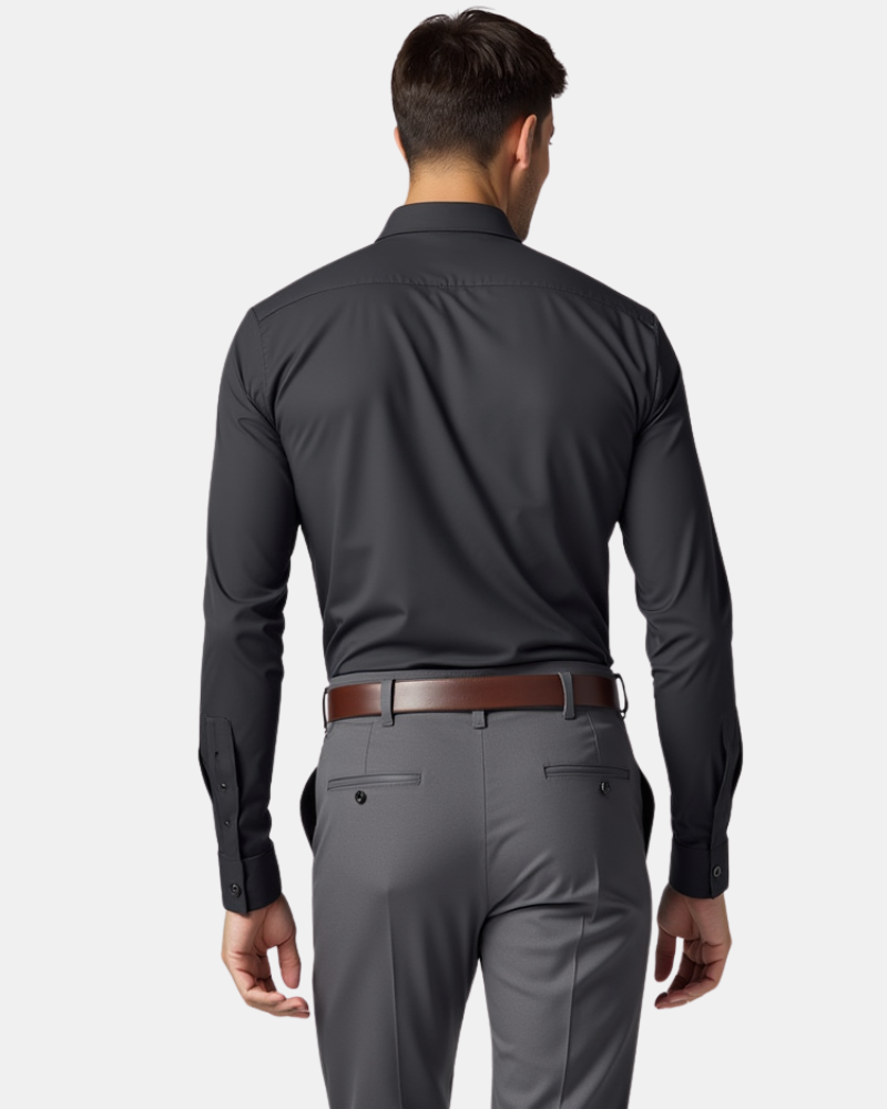 （Buy 2 Get 1 Free）Men's stretch executive shirt