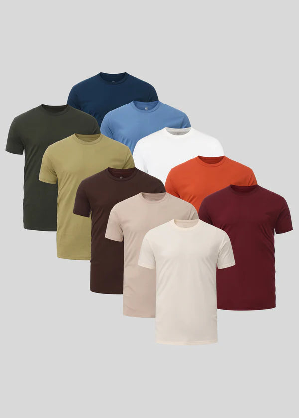 100% Cotton Classic Crew Neck T-shirts