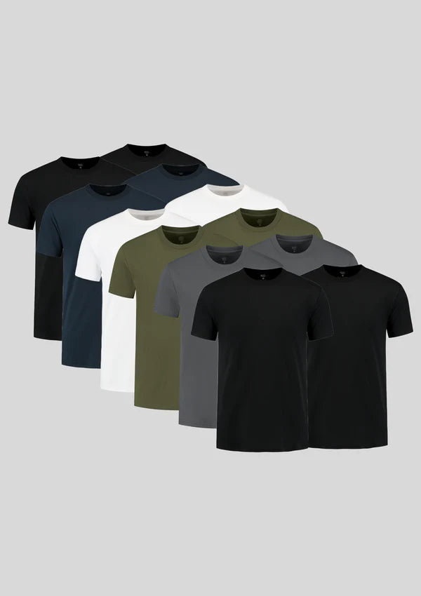100% Cotton Classic Crew Neck T-shirts
