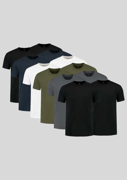 100% Cotton Classic Crew Neck T-shirts