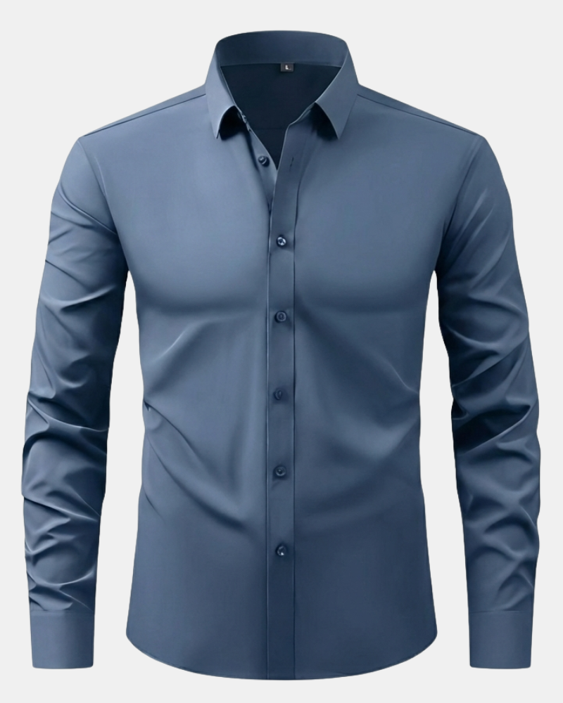 （Buy 2 Get 1 Free）Men's stretch executive shirt