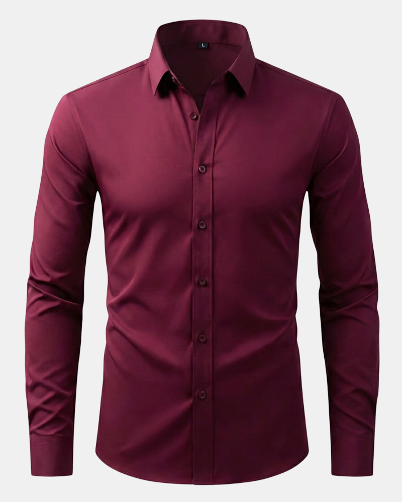 （Buy 2 Get 1 Free）Men's stretch executive shirt
