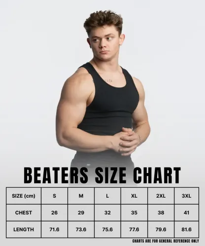 EKKO Beaters Tank Top - True To Size | 370+ GSM | Cotton and Spandex