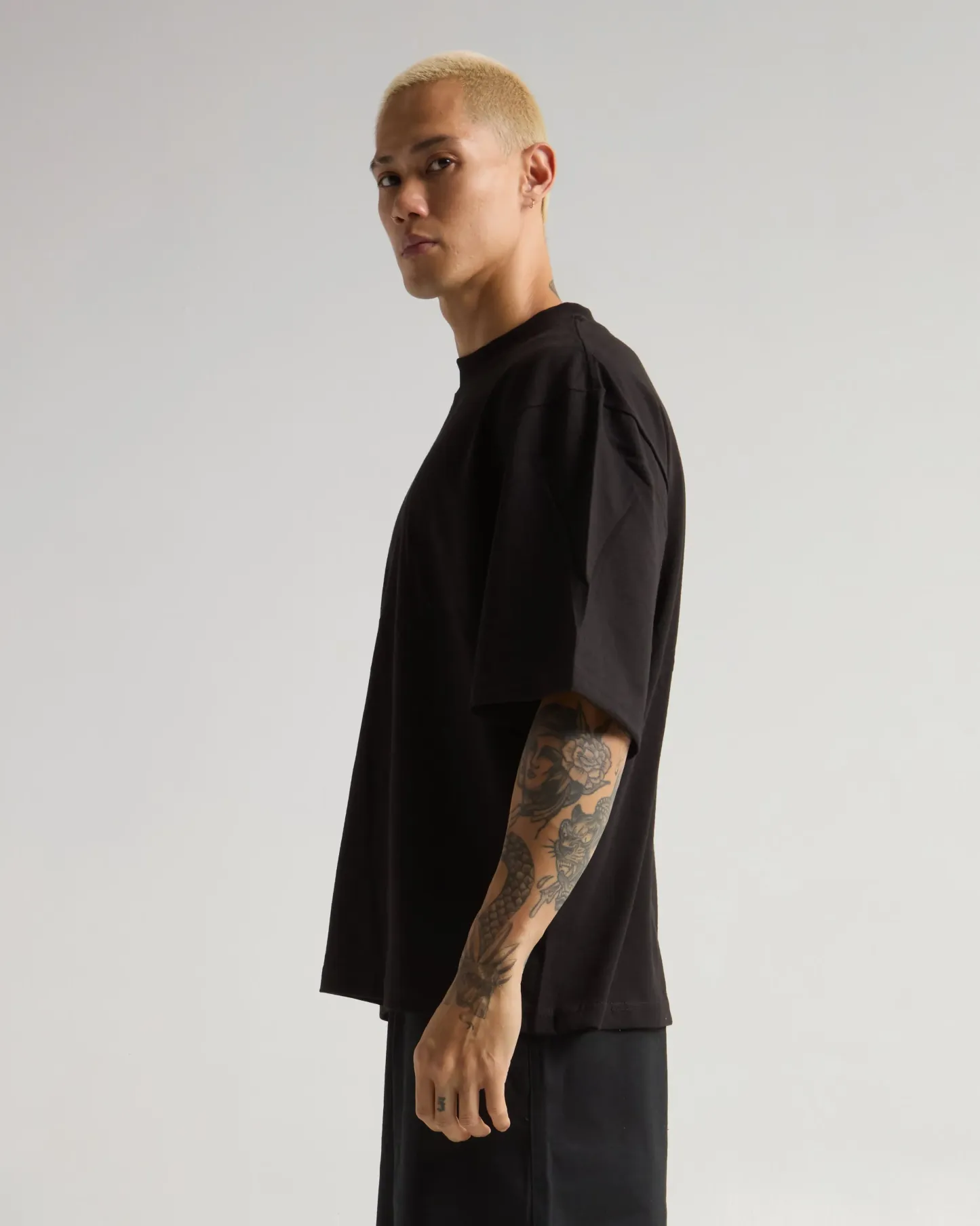 7.5oz Max Heavyweight Oversized Short Sleeve Casual Streetwear