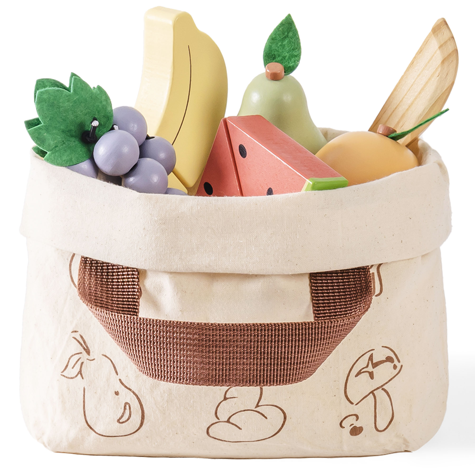 ROBUD Wooden Food Playset - Fruit