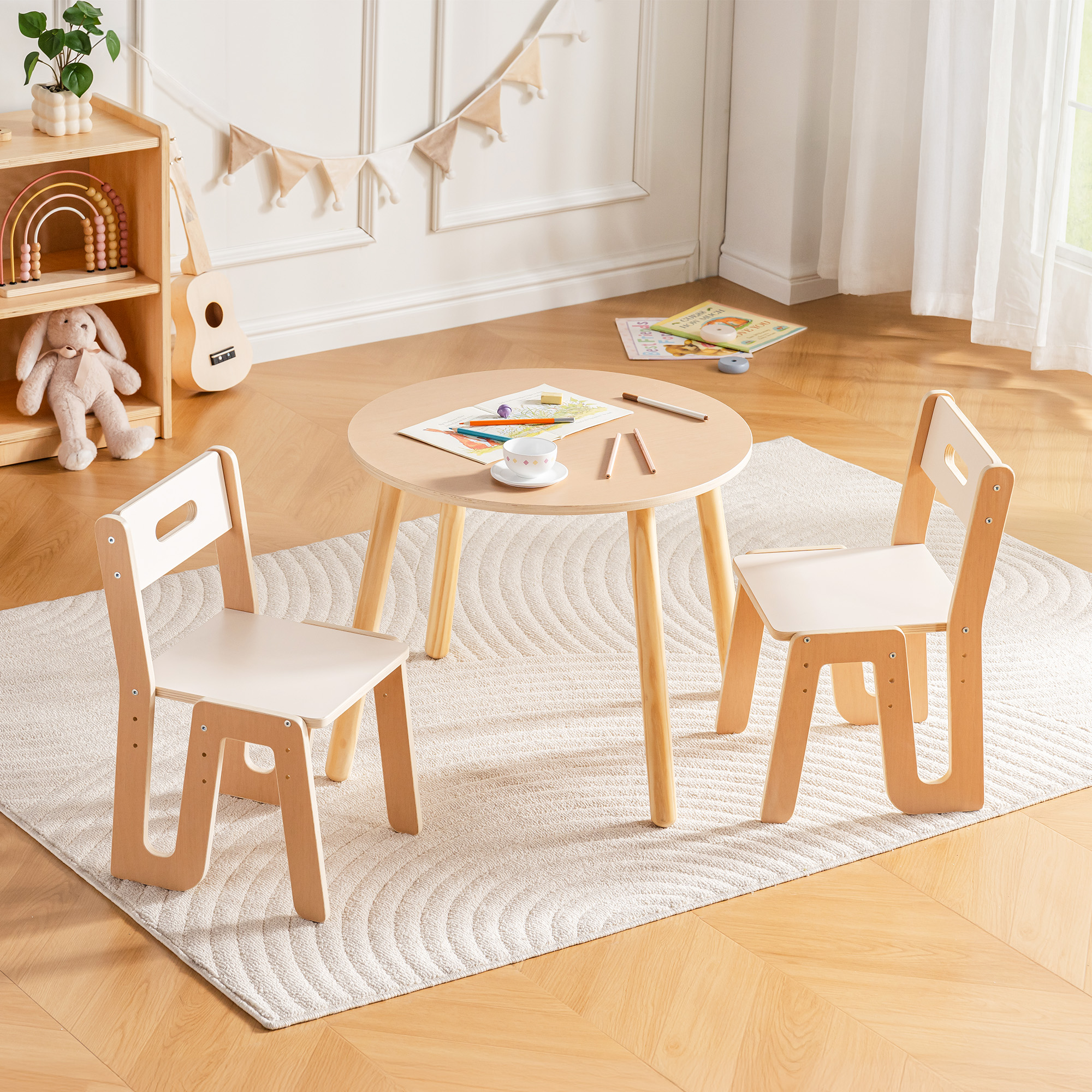 ROBUD Kids Chair and Table Set