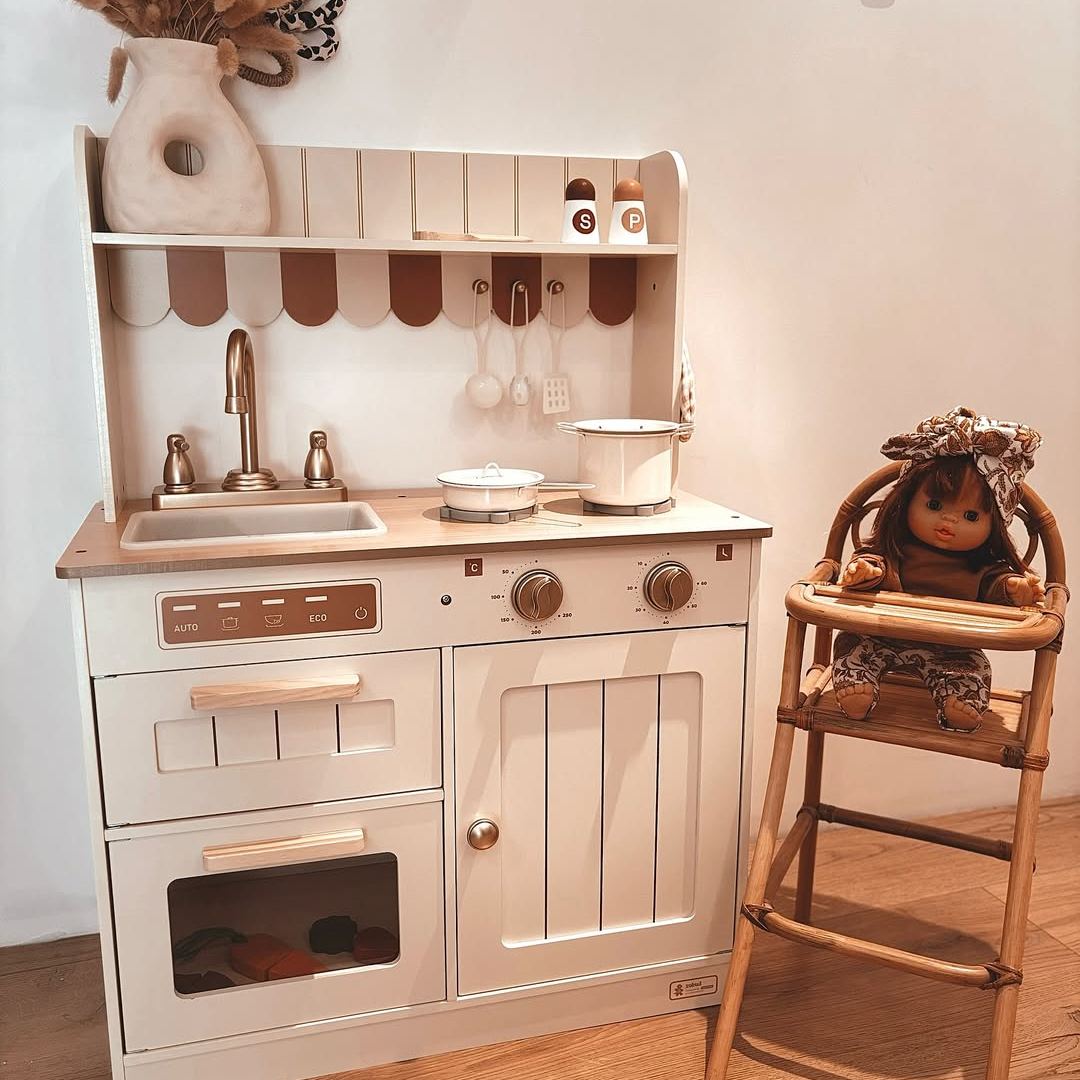 ROBUD Cuisine enfant en bois - Olivia Caramel