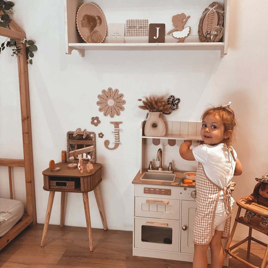 ROBUD Cuisine enfant en bois - Olivia Caramel