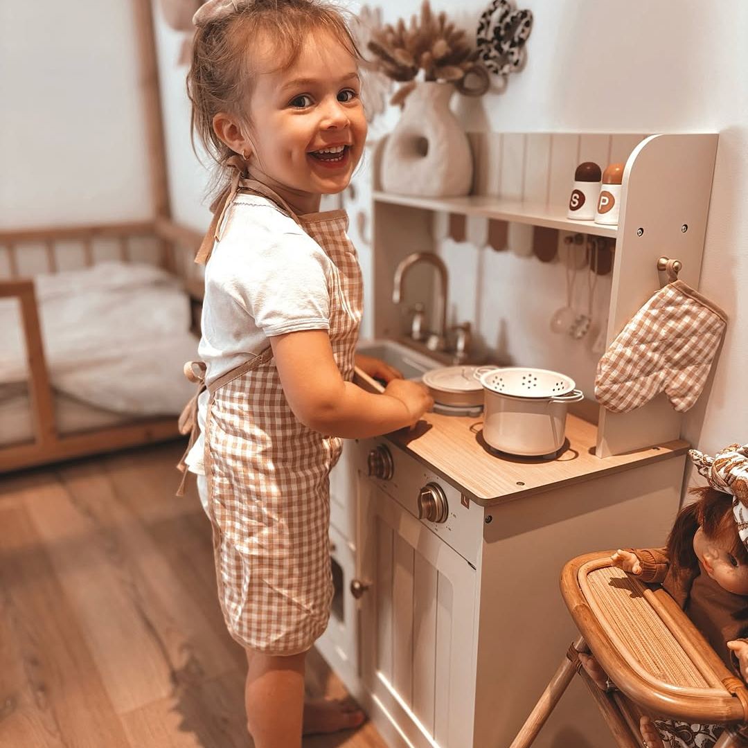 ROBUD Cuisine enfant en bois - Olivia Caramel