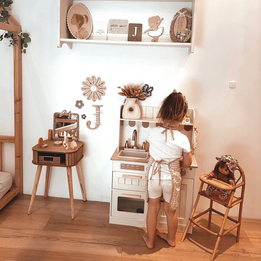 ROBUD Cuisine enfant en bois - Olivia Caramel