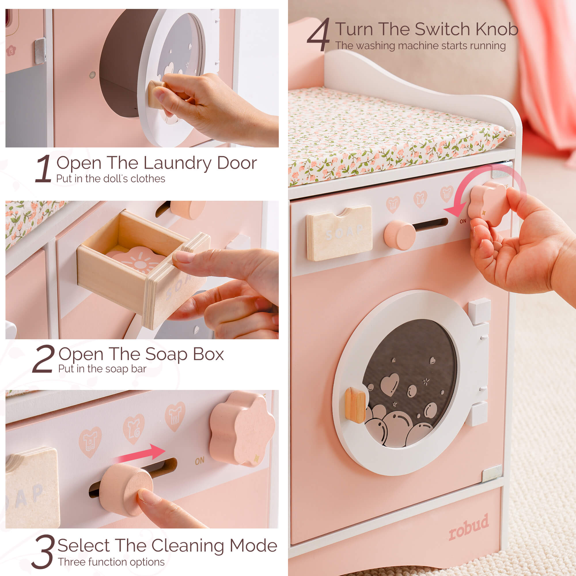 Robud Diaper changing table