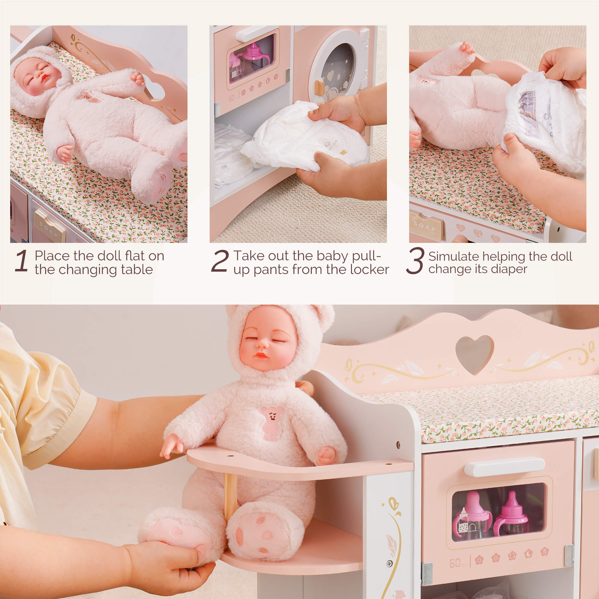 Robud Diaper changing table