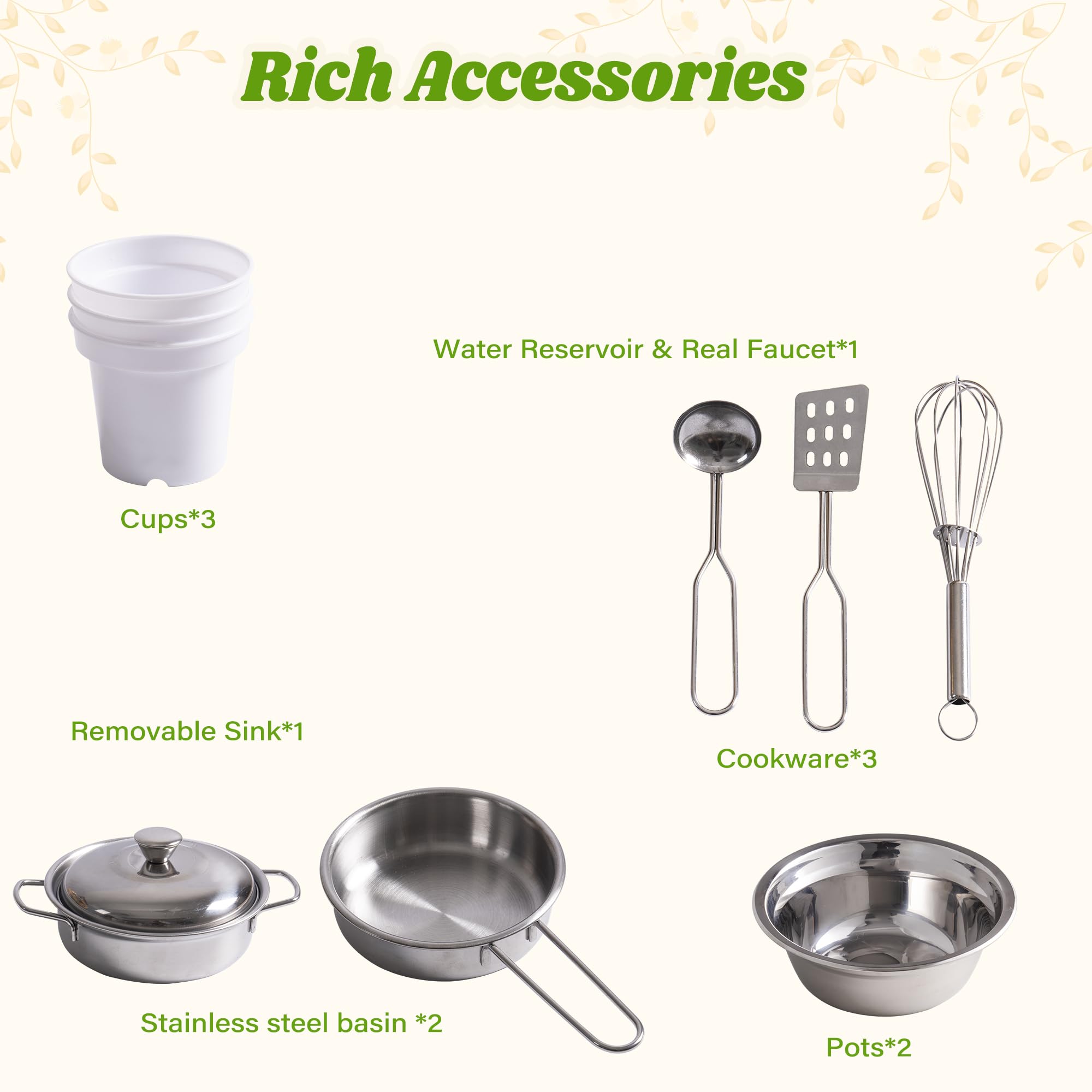 ROBUD Outdoor Mud Play Kitchen