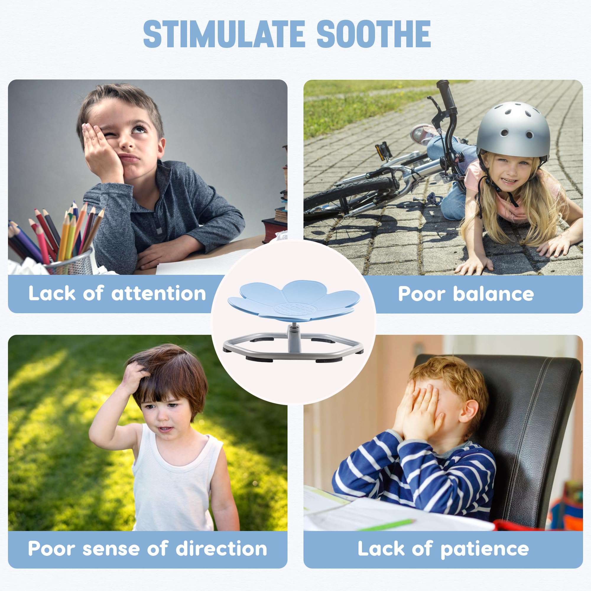 ROBUD Flower Swivel Chair