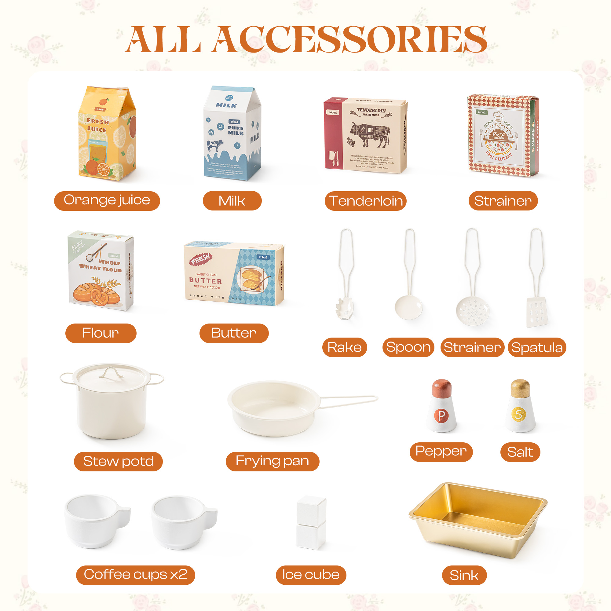 Robud Floral Kitchen