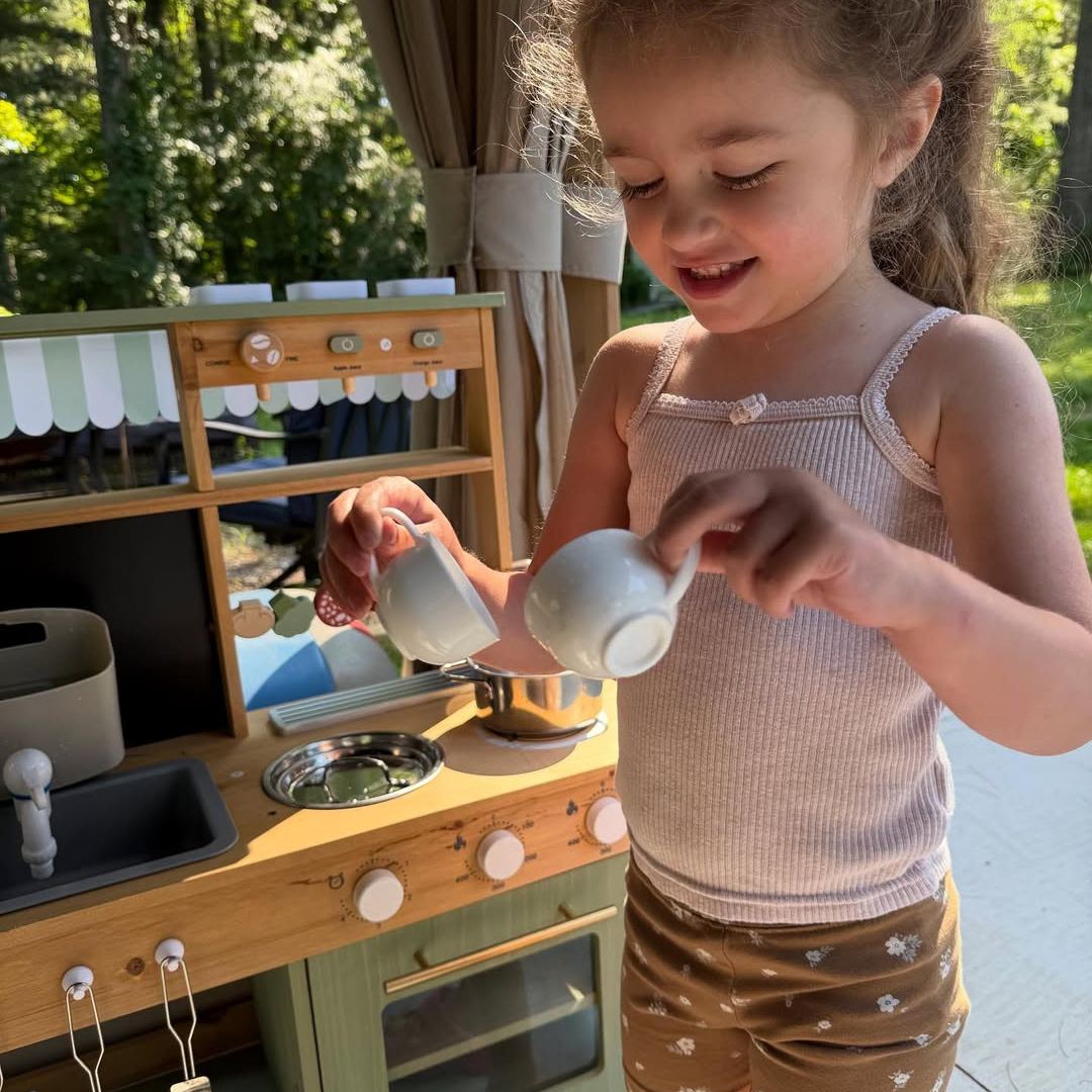 ROBUD Cucina da Gioco in Fango per Esterni - Verde