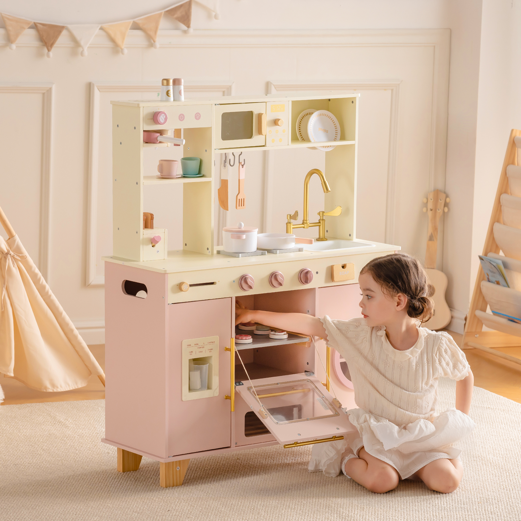 ROBUD Pink Baking Kitchen