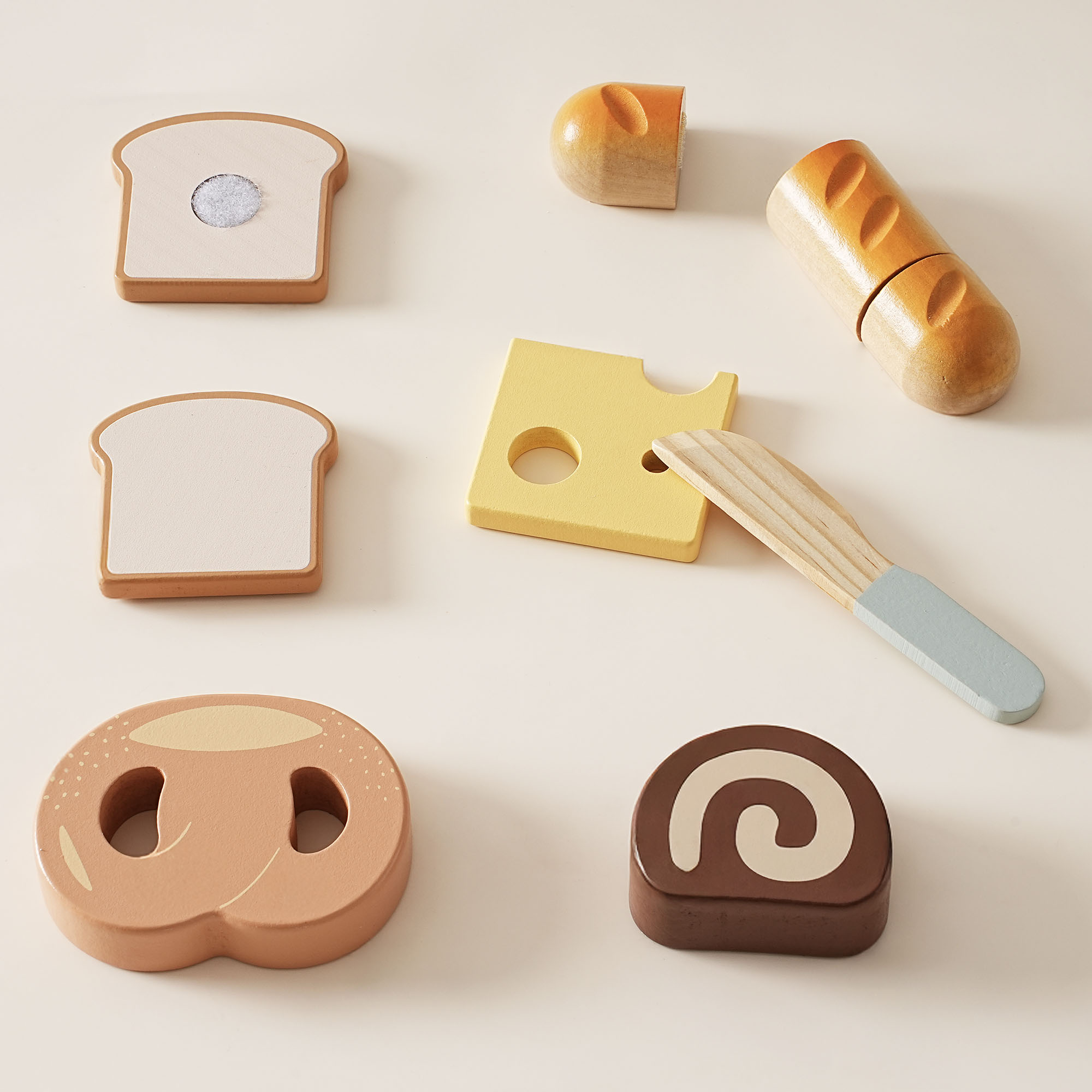 ROBUD Wooden Childs Play Food Set - Desserts
