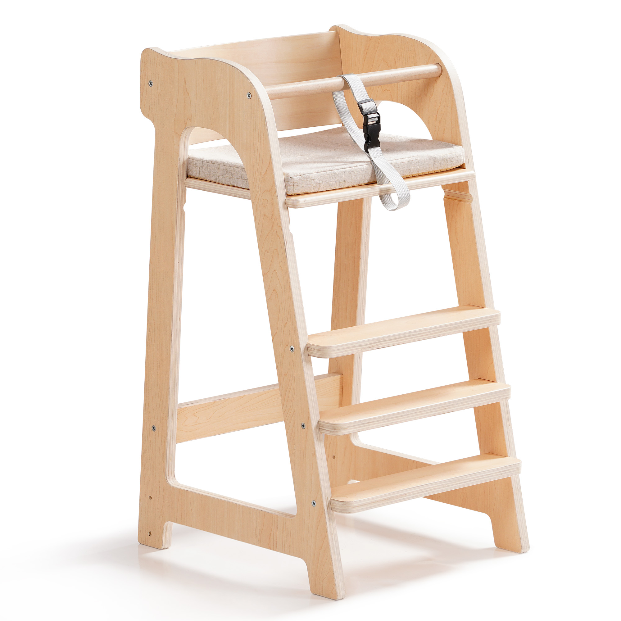 ROBUD Wooden Multifunctional High Chair