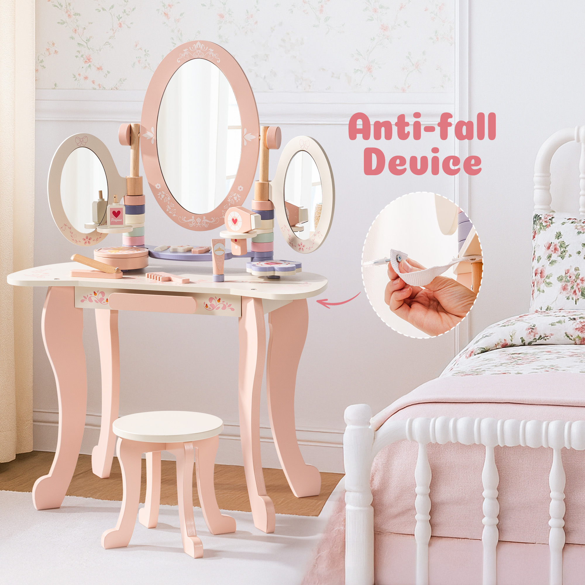ROBUD Princess Dressing Table