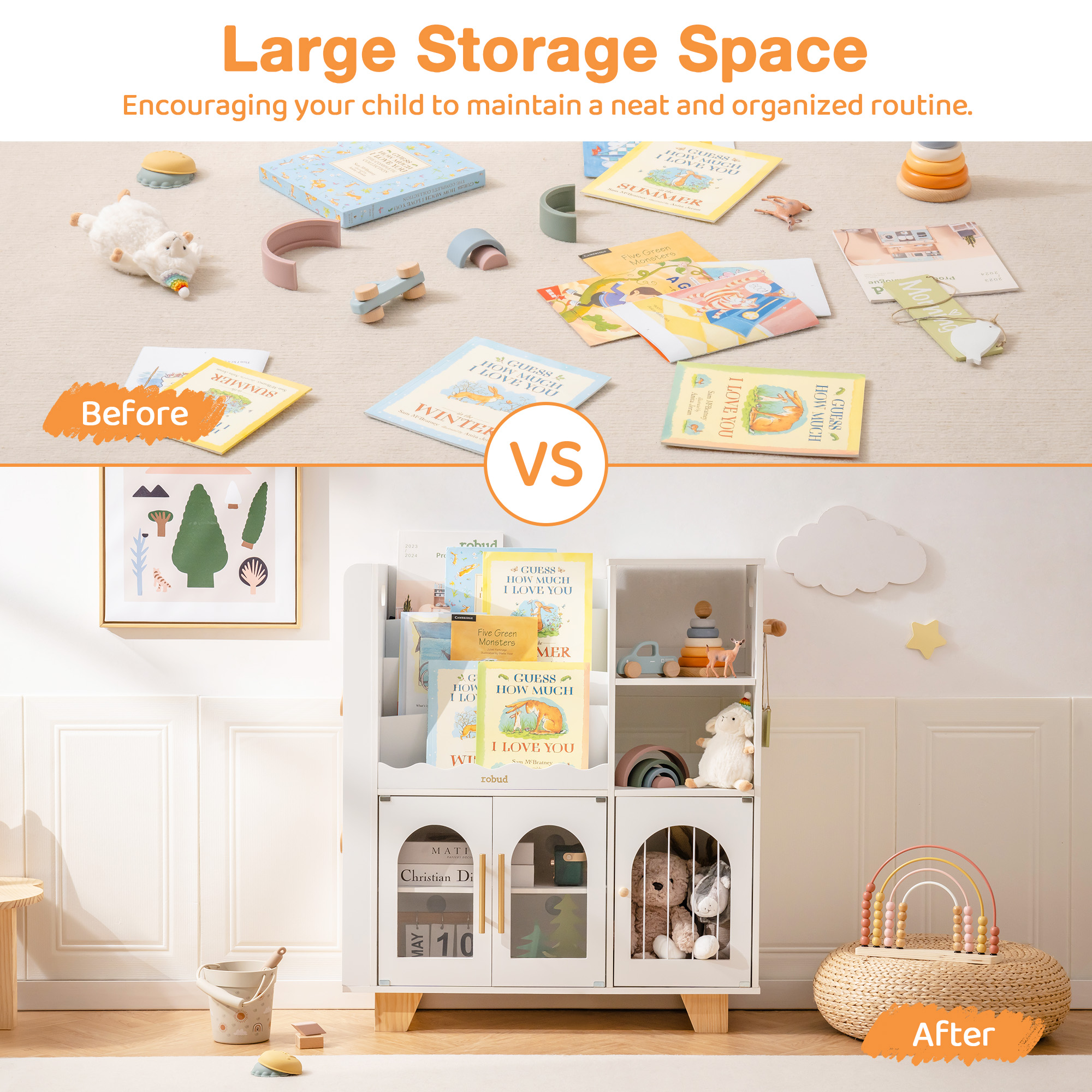 ROBUD Toy Storage Organizer