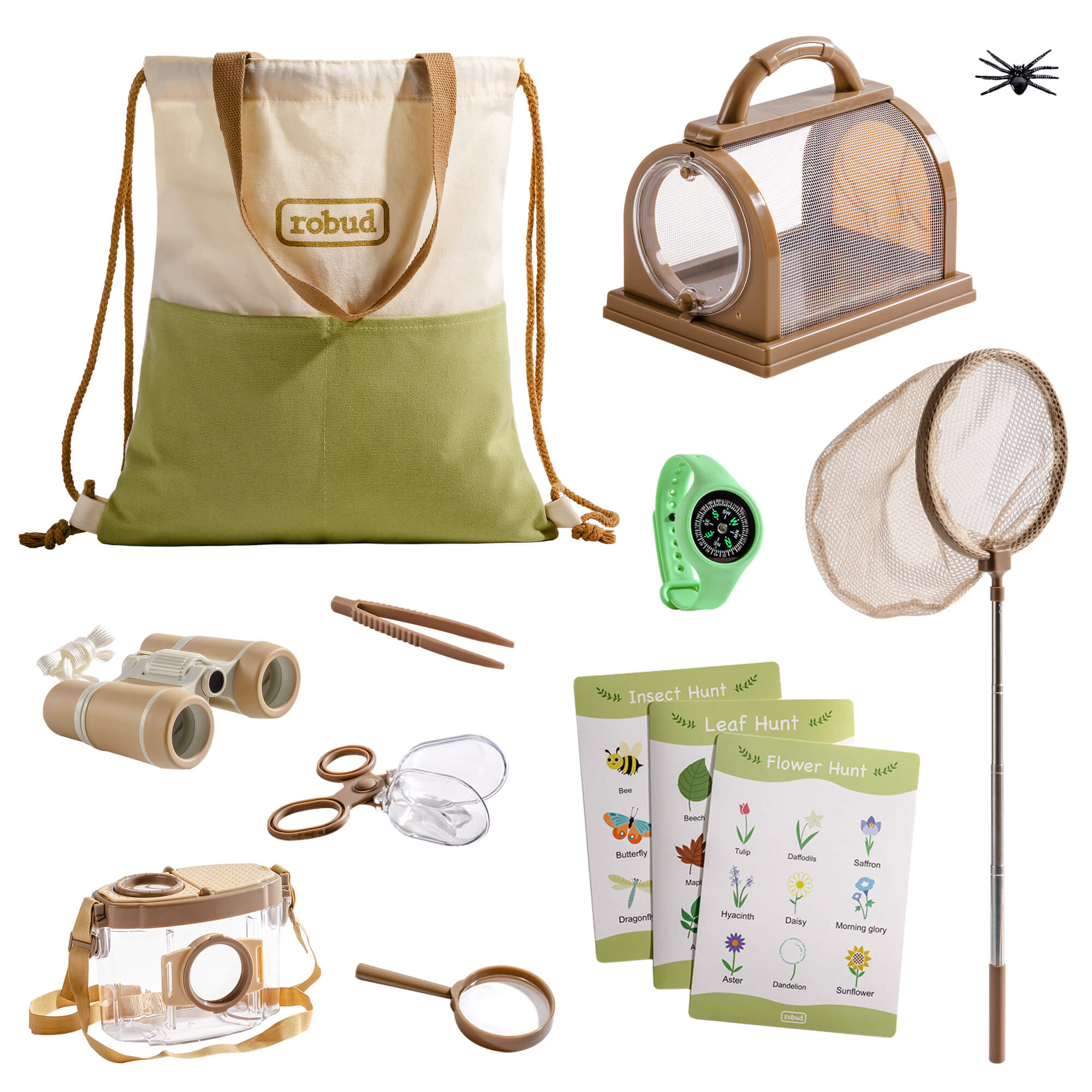 ROBUD Outdoor Upgraded Kids Explorer Kit Green