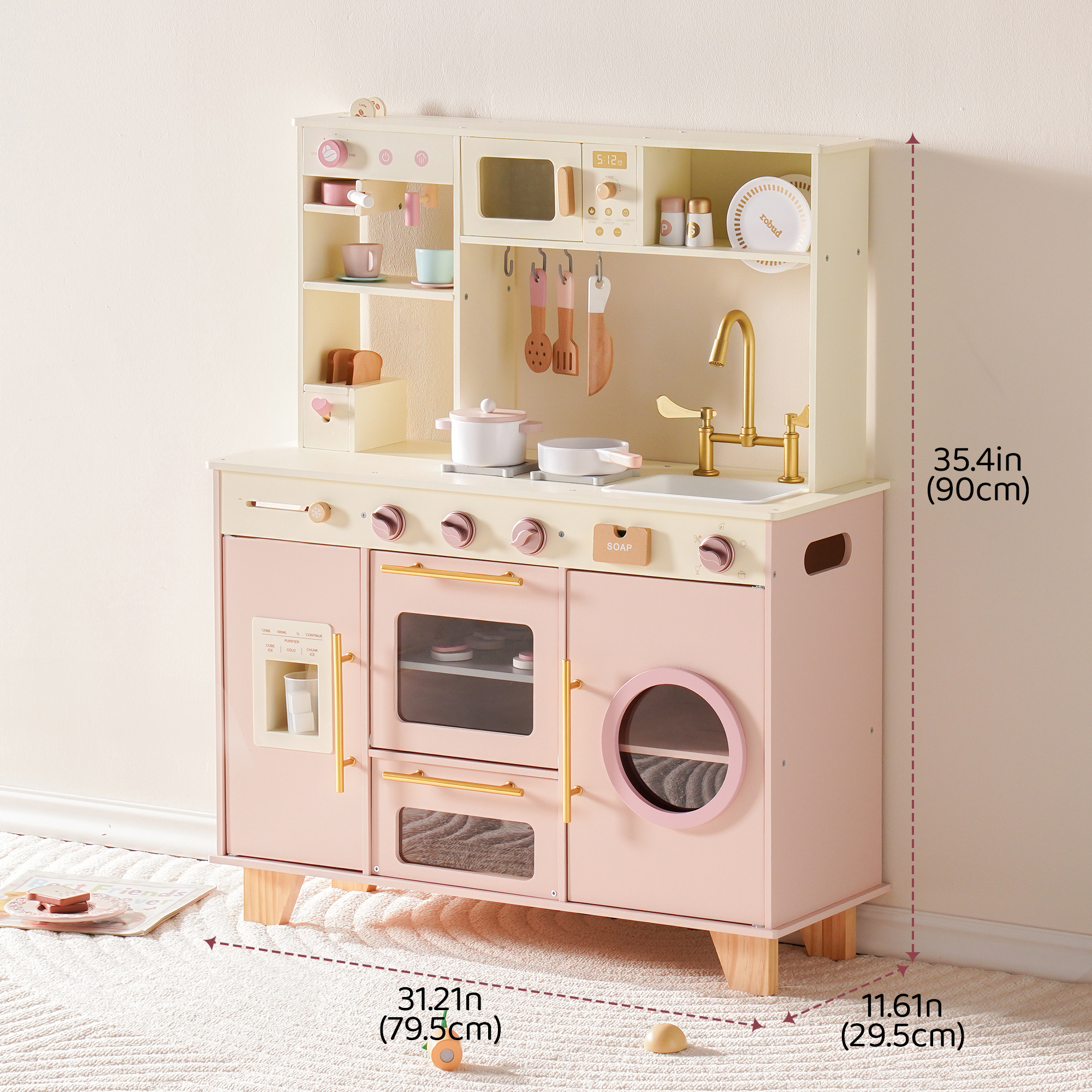 ROBUD Pink Baking Kitchen