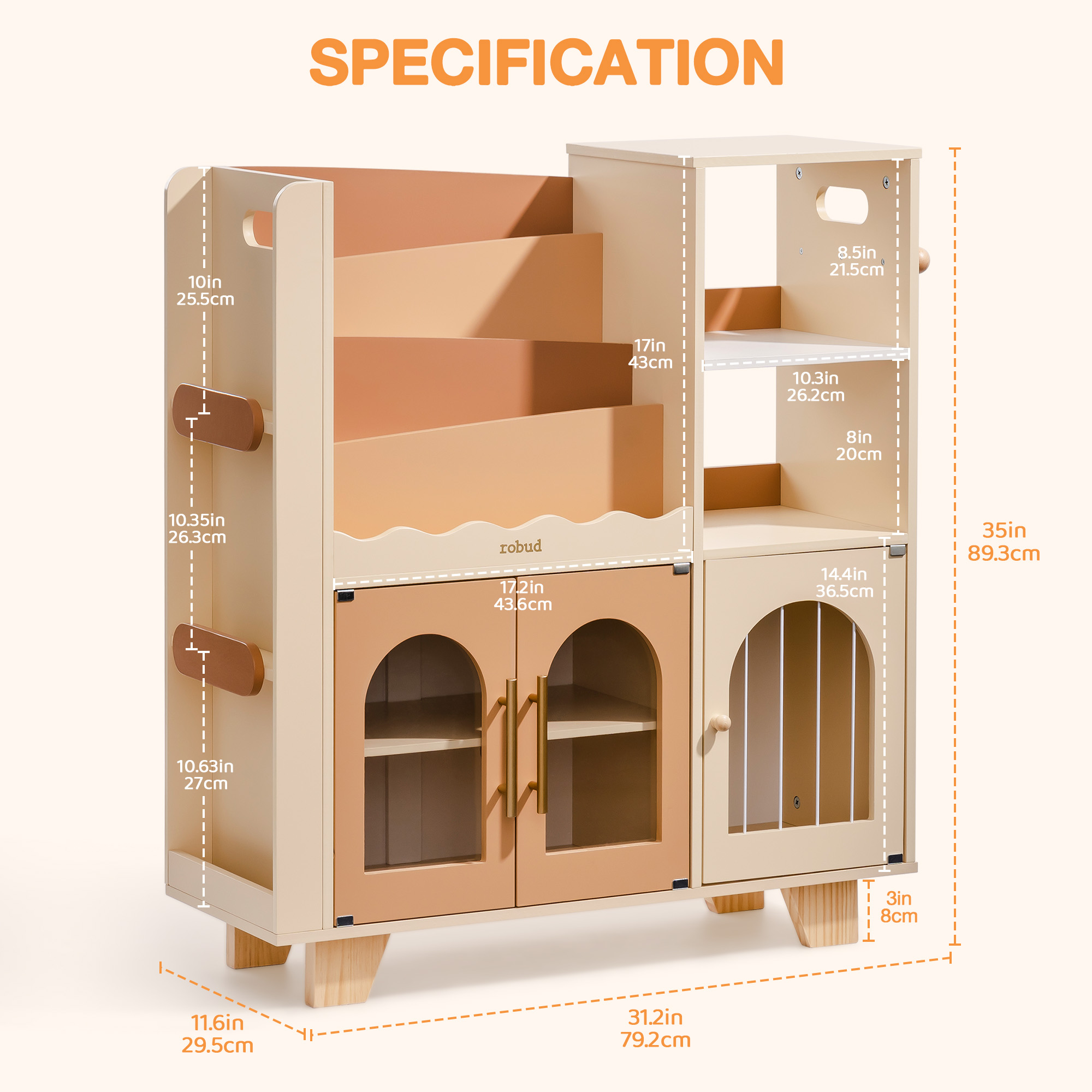 ROBUD Toy Storage Organizer