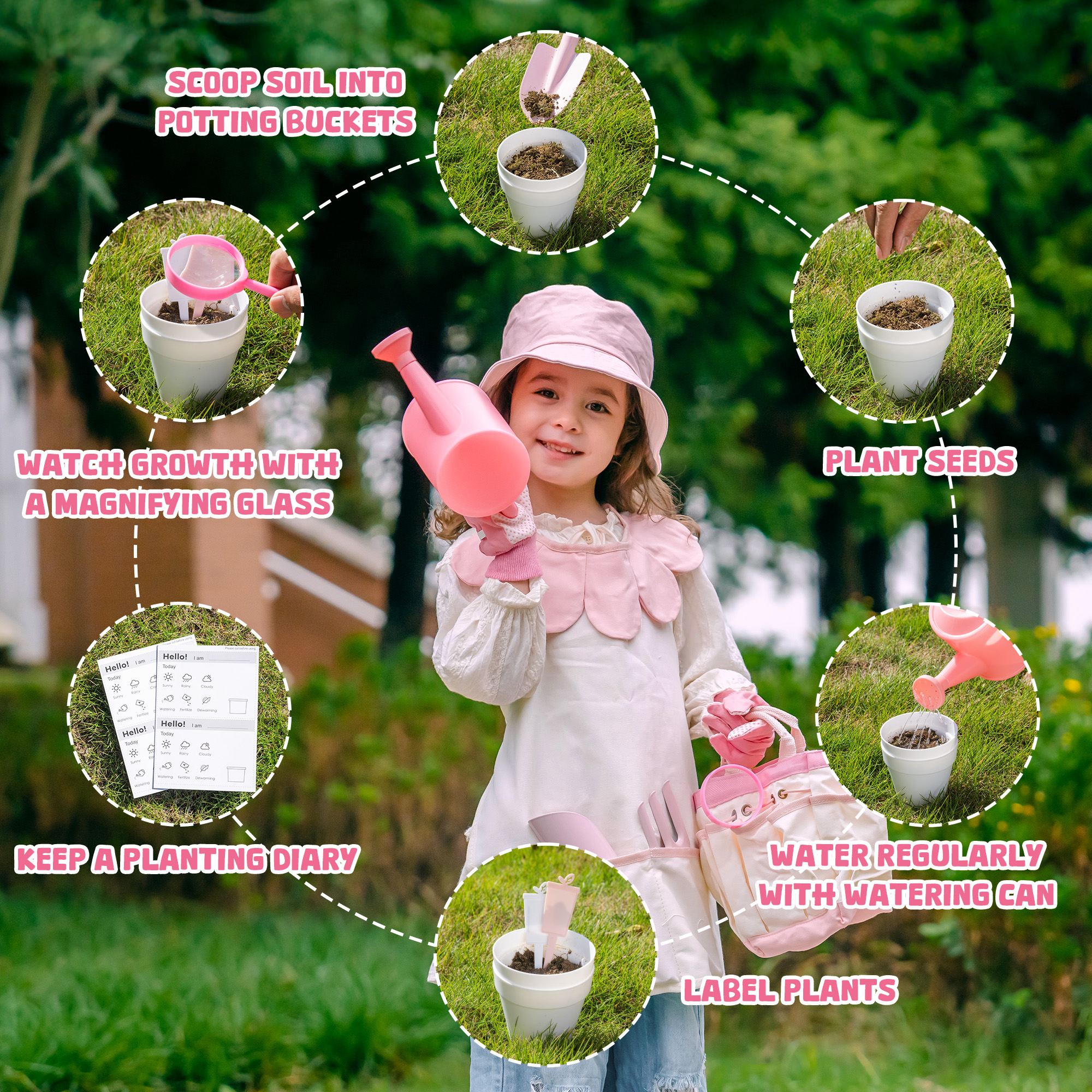 ROBUD Kids Gardening Set Series