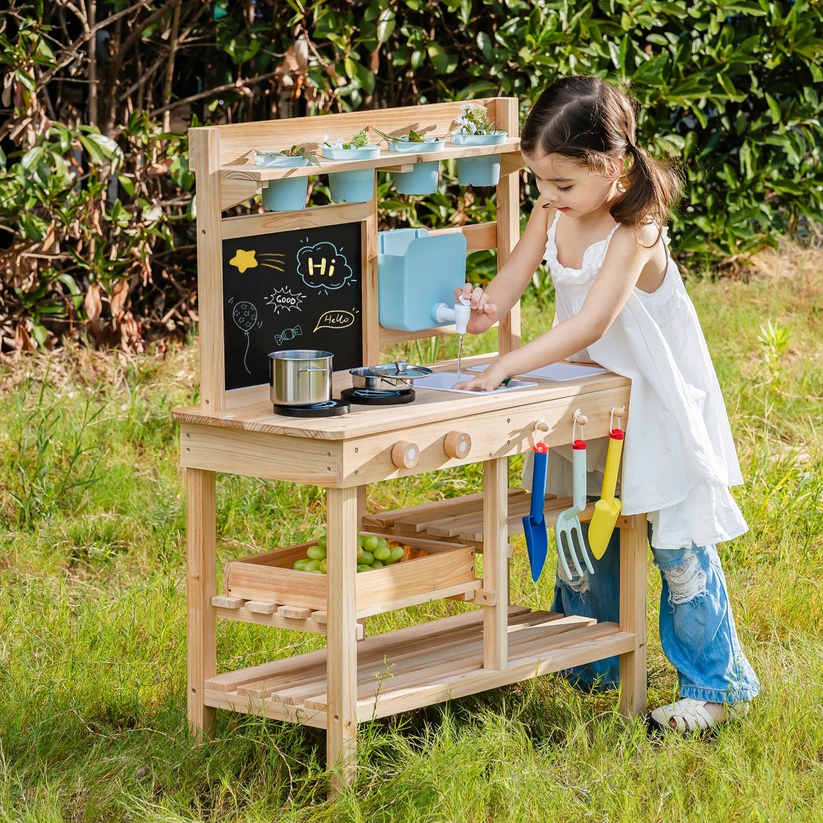 Mud Kitchens with Working Taps