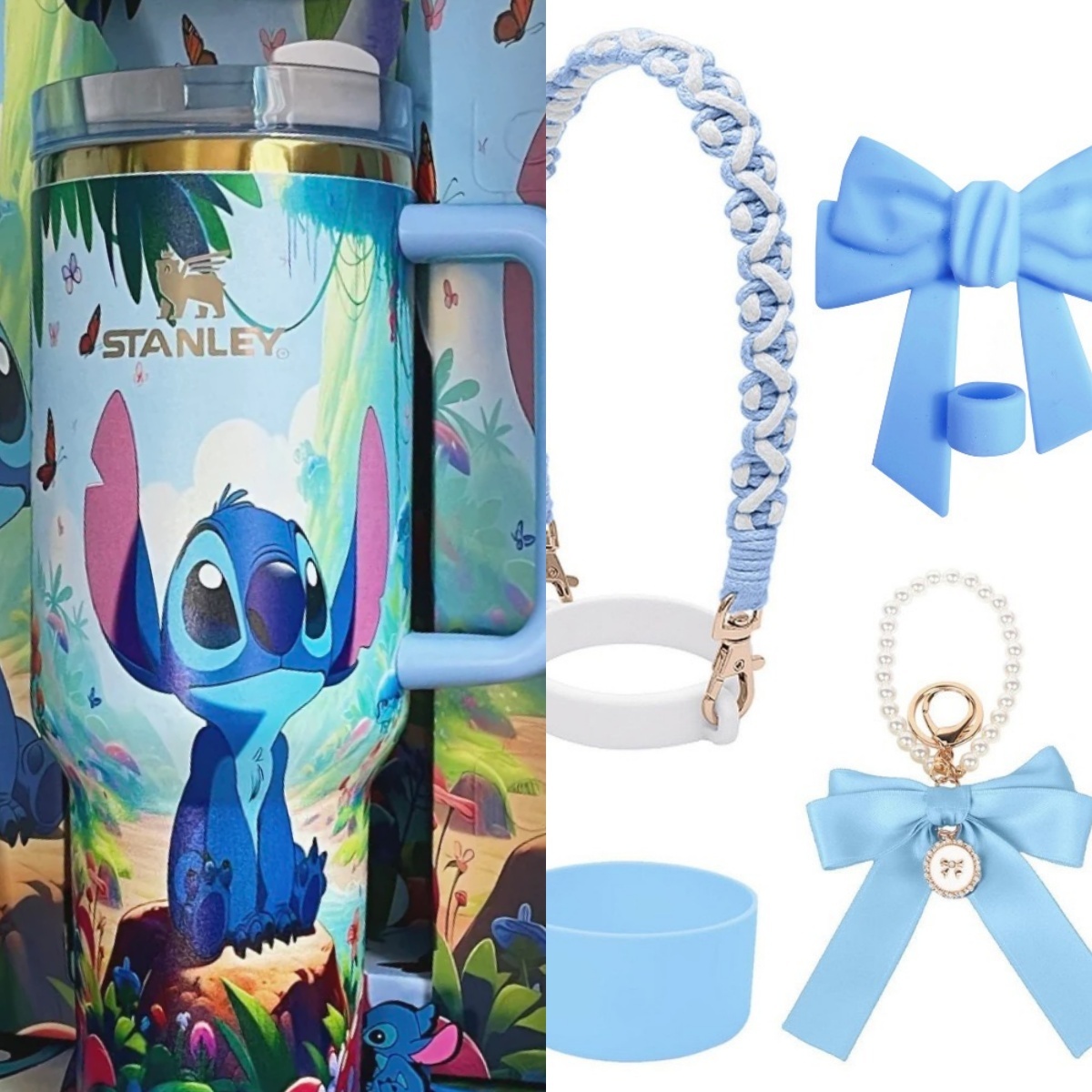 Christmas Eve Jack In-Car Insulated  1200ml  Luminous Glow Tumbler（Free keychain for the first 100 orders )