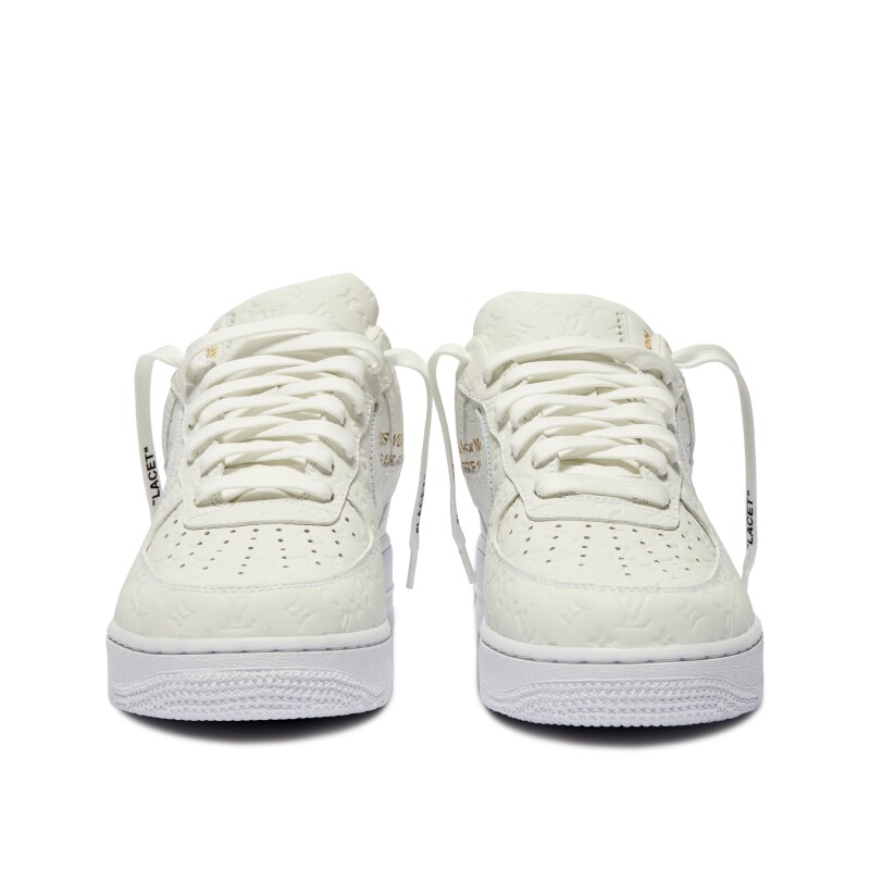Louis Vuitton x nithtke Air Force 1 White