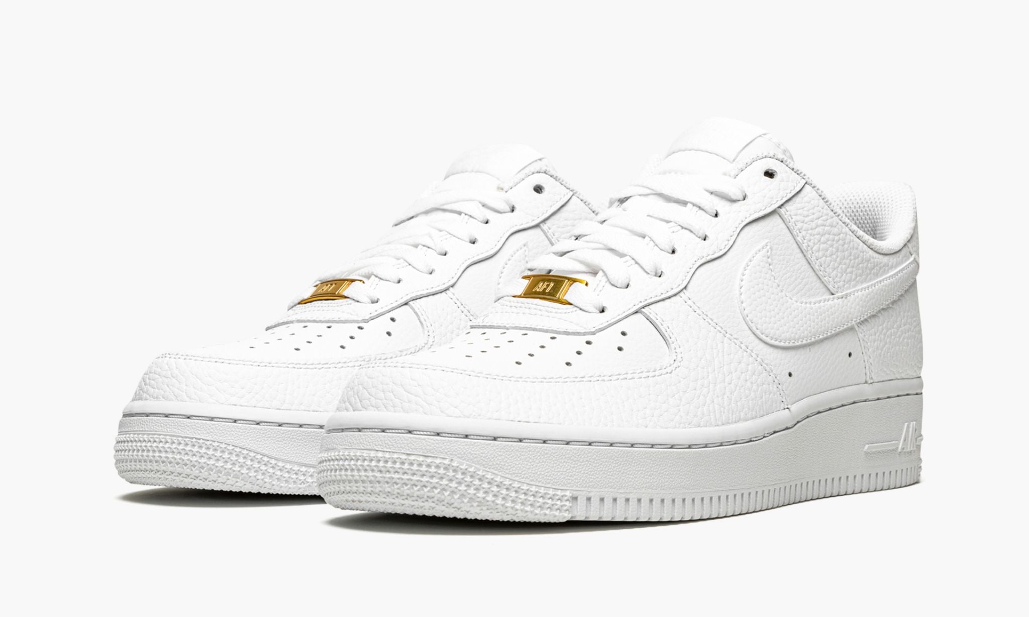 Athtir Forthtce 1 Low '07 White Metallic Gold