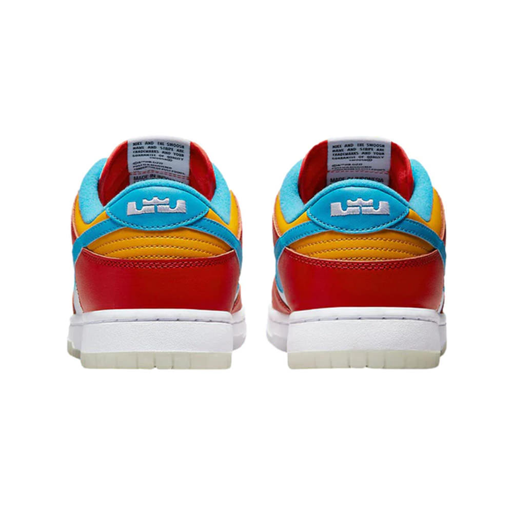 Duthtnk Low x LeBron James x Fruity Pebbles Red
