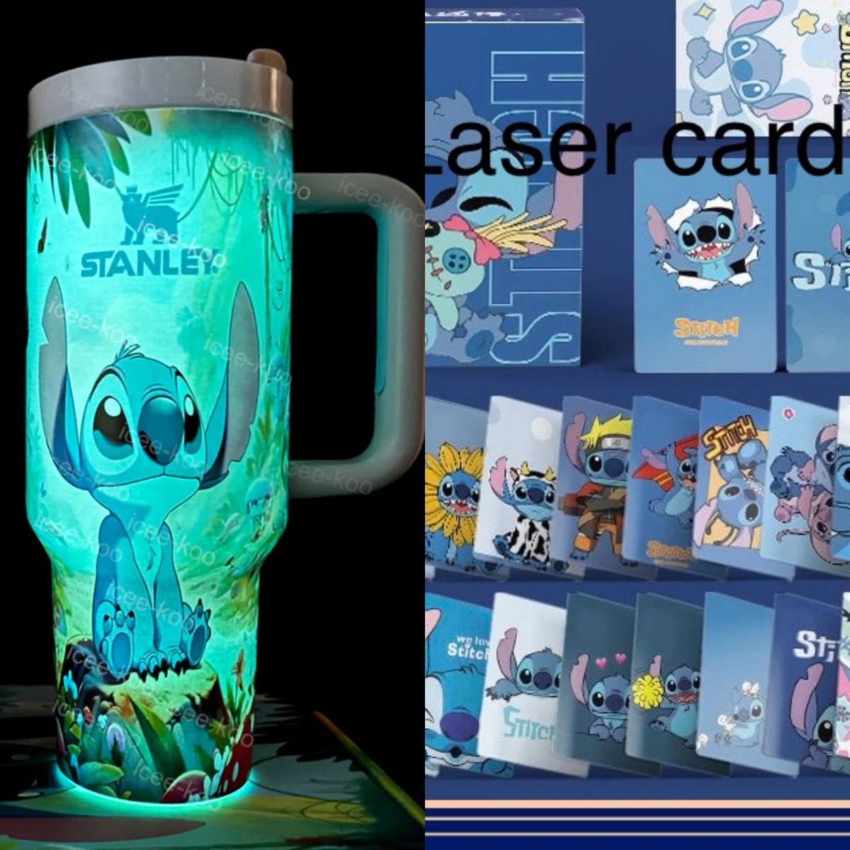 Christmas Eve Jack In-Car Insulated  1200ml  Luminous Glow Tumbler（Free keychain for the first 100 orders )