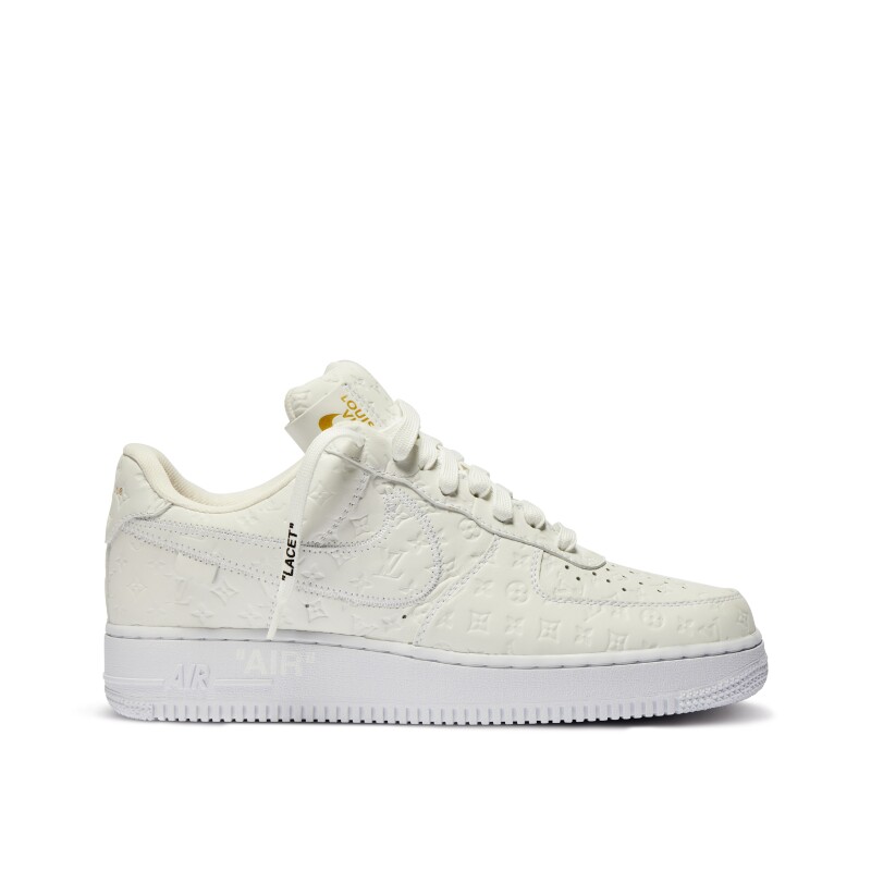 Louis Vuitton x nithtke Air Force 1 White
