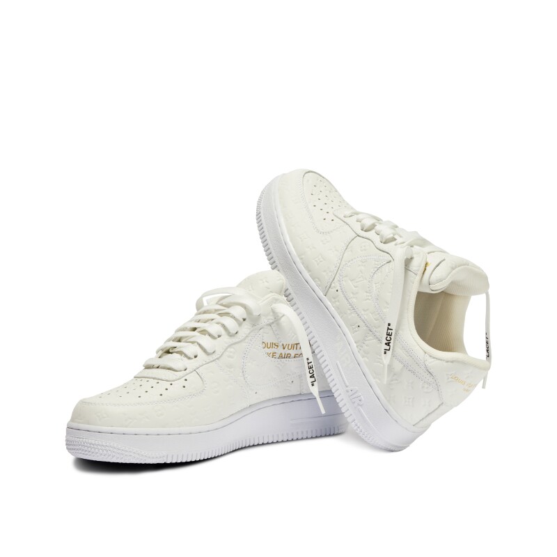 Louis Vuitton x nithtke Air Force 1 White