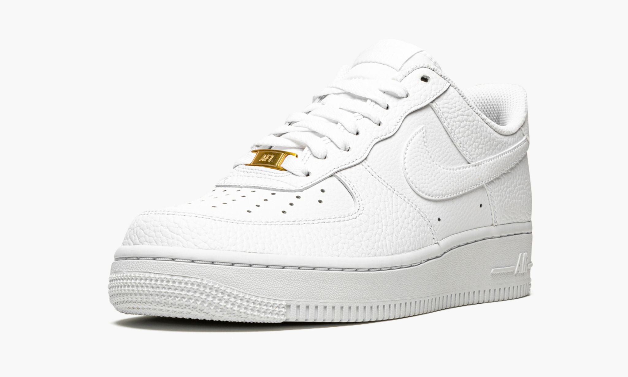 Athtir Forthtce 1 Low '07 White Metallic Gold