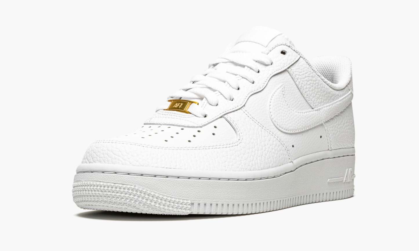 Athtir Forthtce 1 Low '07 White Metallic Gold