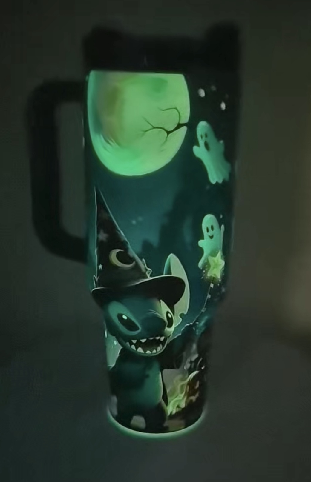 Christmas Eve Jack In-Car Insulated  1200ml  Luminous Glow Tumbler（Free keychain for the first 100 orders )