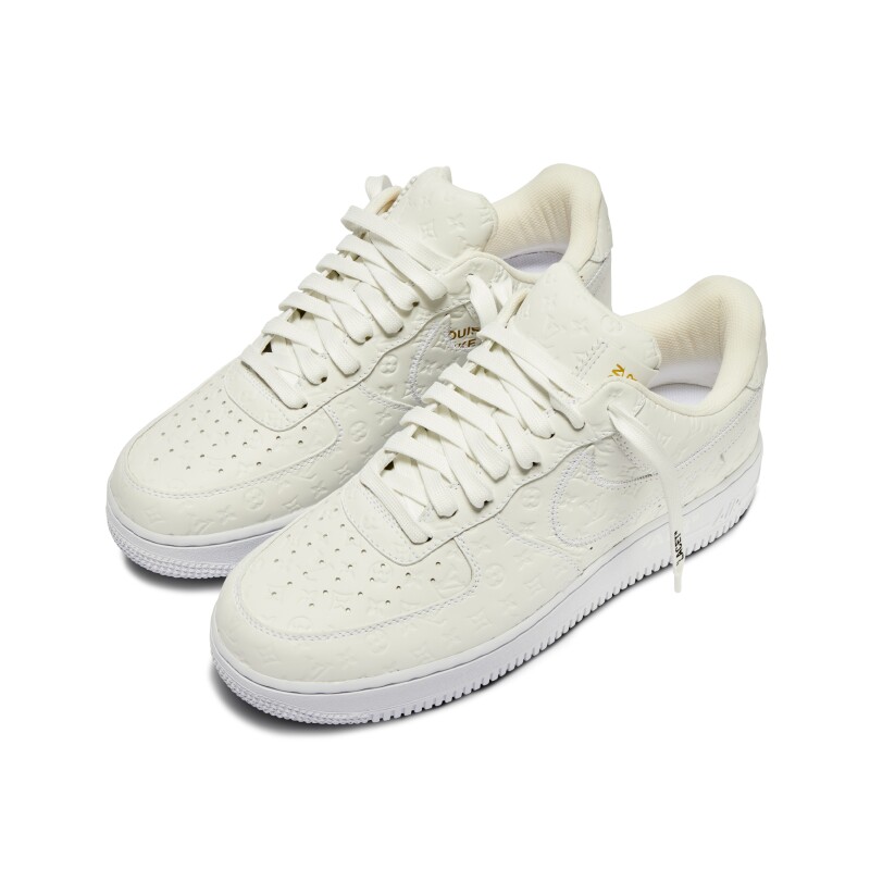 Louis Vuitton x nithtke Air Force 1 White